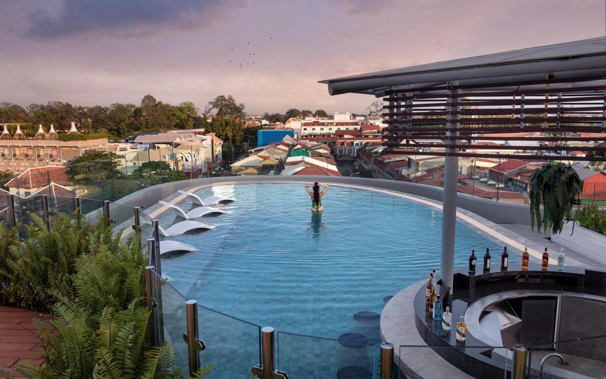 Koulen Central Hotel Siem Reap Dış mekan fotoğraf