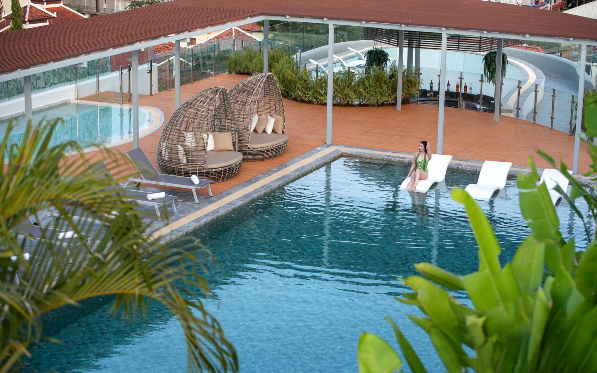 Koulen Central Hotel Siem Reap Dış mekan fotoğraf