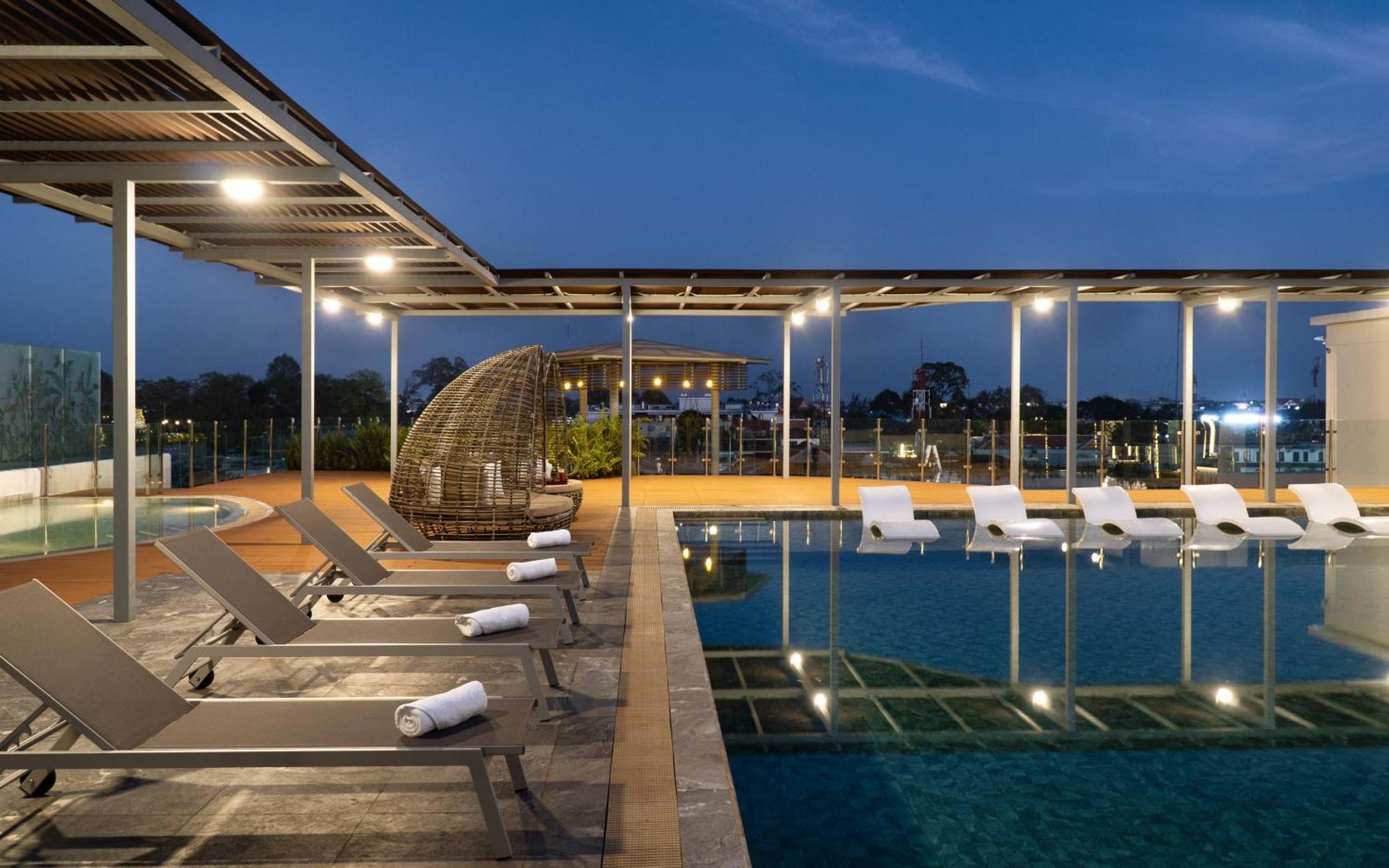 Koulen Central Hotel Siem Reap Dış mekan fotoğraf